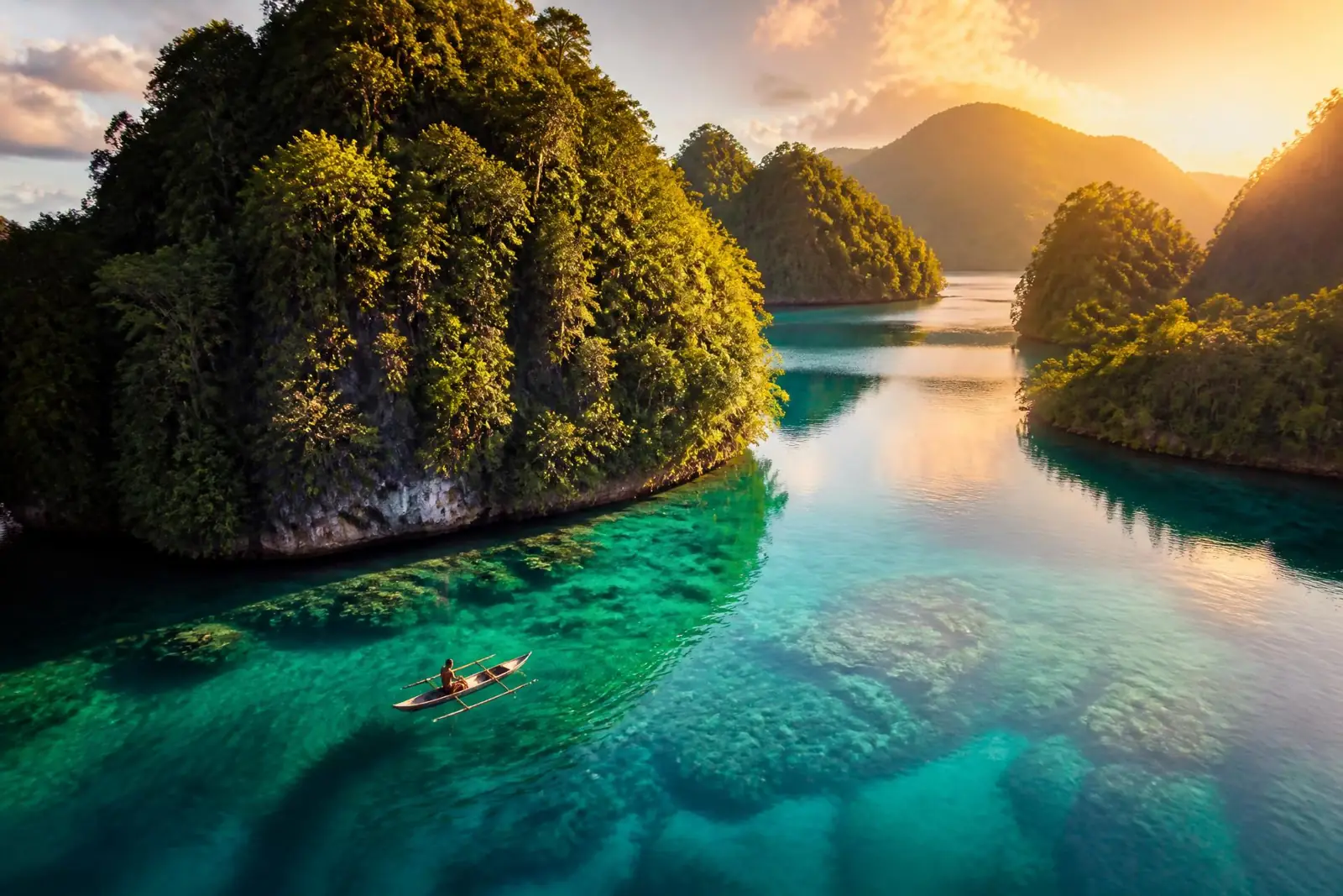 Tufi fjords, Papua New Guinea